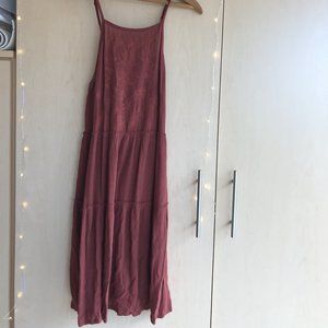 Similar to Free People Rust Floral Dress